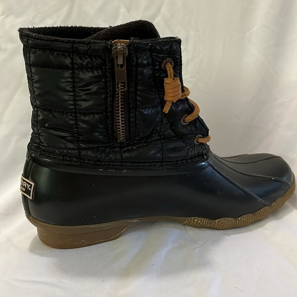Sperry women’s navy boots size 9 - Picture 5 of 9